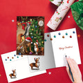 Load image into Gallery viewer, Trimming the Christmas Tree Christmas 12 Pack

