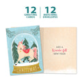 Load image into Gallery viewer, Christmas Unicorn Holiday 12 Pack
