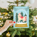 Load image into Gallery viewer, Christmas Unicorn Holiday 12 Pack
