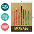 Load image into Gallery viewer, Seven Candles on Tan Holiday 12 Pack
