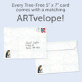 Load image into Gallery viewer, Peaceful Penguins Holiday 12 Pack
