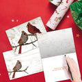Load image into Gallery viewer, Cardinals Flitting Holiday 12 Pack
