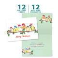 Load image into Gallery viewer, Bird Togetherness Christmas 12 Pack
