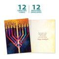 Load image into Gallery viewer, Menorah Glow Hanukkah 12 Pack
