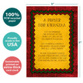 Load image into Gallery viewer, Kwanzaa Prayer
