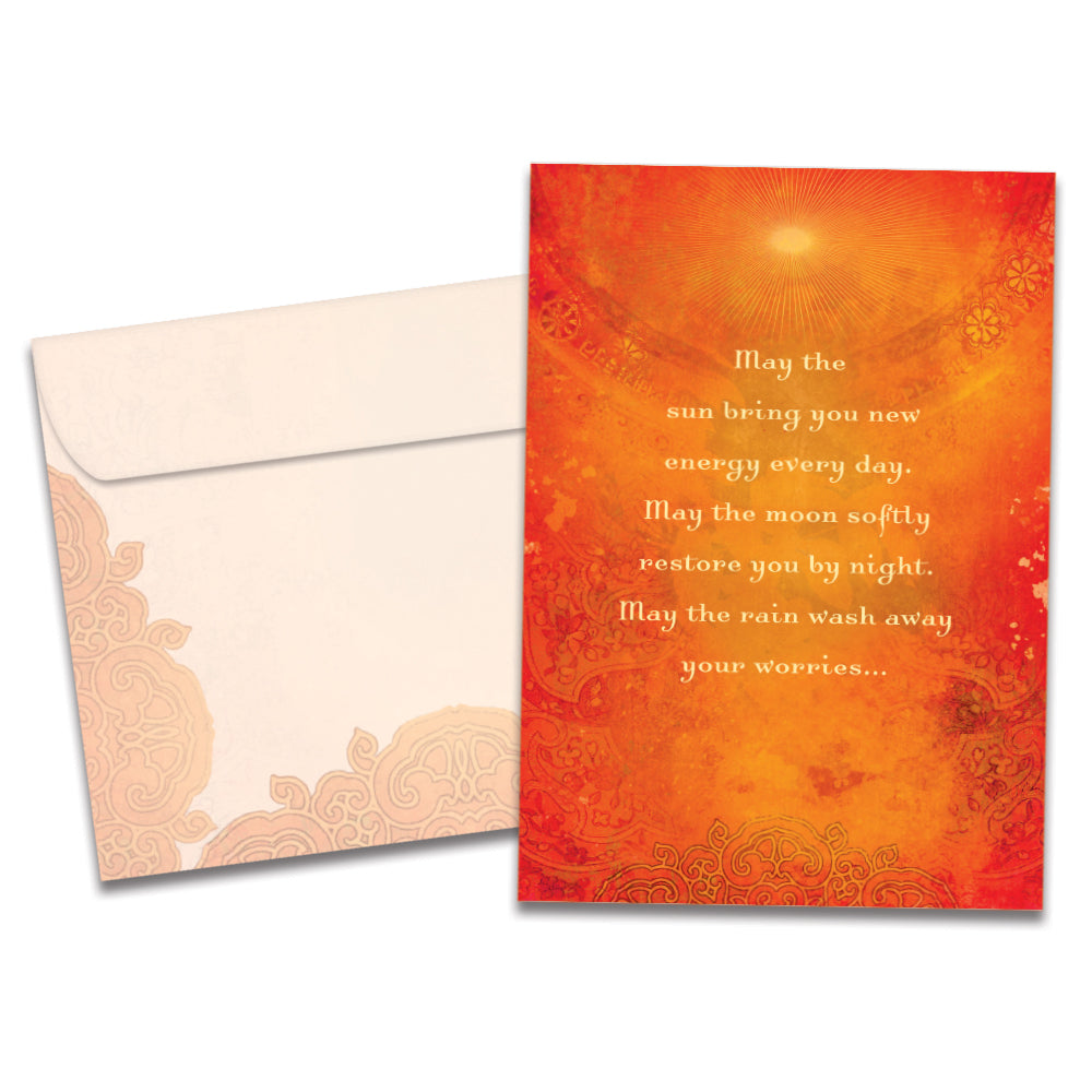 May The Sun Encouragement Card