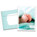 Load image into Gallery viewer, The cover of Tree-Free&#39;s Big Feat card, along with its matching envelope.
