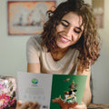 Load image into Gallery viewer, Lifestyle image(s) featuring Tree-Free’s Piled High card
