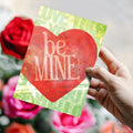 Load image into Gallery viewer, Lifestyle image(s) featuring Tree-Free’s Be Mine card
