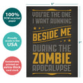 Load image into Gallery viewer, Zombie Apocalypse Friendship Card
