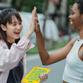 Load image into Gallery viewer, Lifestyle image(s) featuring Tree-Free&#39;s We Do Congratulations card
