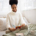 Load image into Gallery viewer, Lifestyle image(s) featuring Tree-Free’s Divine Connected Strong All Occasion Card card
