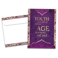 Load image into Gallery viewer, The cover of Tree-Free&#39;s Work of Art card, along with its matching envelope.
