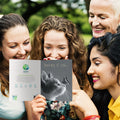 Load image into Gallery viewer, Lifestyle image(s) featuring Tree-Free’s Thoughts Of You Friendship Card card
