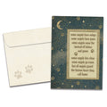 Load image into Gallery viewer, The cover of Tree-Free&#39;s Pet Angels card, along with its matching envelope.
