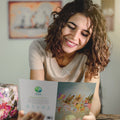 Load image into Gallery viewer, Lifestyle image(s) featuring Tree-Free’s Fairie Celebration card
