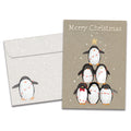 Load image into Gallery viewer, Penguin Pile Christmas Card
