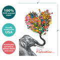 Load image into Gallery viewer, Love Elephant Valentine
