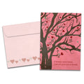 Load image into Gallery viewer, The cover of Tree-Free&#39;s If Love Was Air Love Card card, along with its matching envelope.
