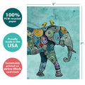 Load image into Gallery viewer, Elephant And Yellowbirds All Occasion Card
