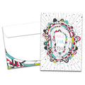 Load image into Gallery viewer, The cover of Tree-Free&#39;s Hugs For You card, along with its matching envelope.
