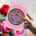 Load image into Gallery viewer, Heart Window Mandala
