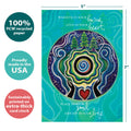 Load image into Gallery viewer, Holiday Mandala Blessing Solstice Card
