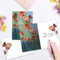 Load image into Gallery viewer, Poppies Remembrance Sympathy Card
