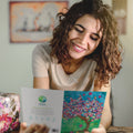 Load image into Gallery viewer, Lifestyle image(s) featuring Tree-Free’s Balloon Tree card
