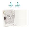Load image into Gallery viewer, The cover and inside of Tree-Free’s Golden Friendship Card card, along with the following text: “1 greeting card, 1 matching envelope”
