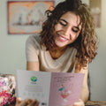 Load image into Gallery viewer, Lifestyle image(s) featuring Tree-Free’s Designer Cocktail card
