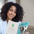 Load image into Gallery viewer, Lifestyle image(s) featuring Tree-Free&#39;s Udderly Grateful Thank You Card card
