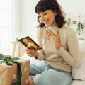 Load image into Gallery viewer, Lifestyle image(s) featuring Tree-Free’s Gentle Kindness Solstice Card card
