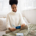 Load image into Gallery viewer, Lifestyle image(s) featuring Tree-Free’s Rare Jewel Encouragement Card card
