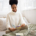 Load image into Gallery viewer, Lifestyle image(s) featuring Tree-Free’s What Lies Behind card
