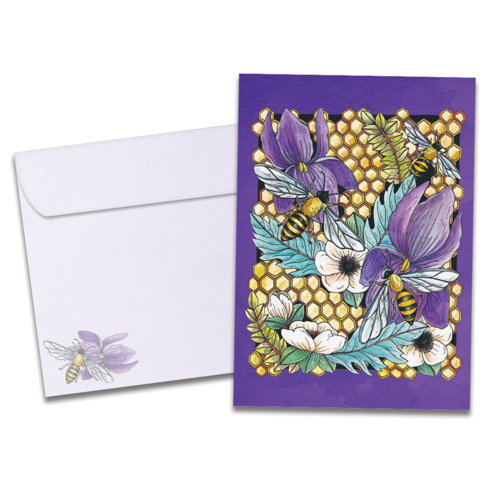 Elegant Honey Bees All Occasion Card