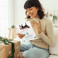 Load image into Gallery viewer, Lifestyle image(s) featuring Tree-Free’s Bird Dog Christmas Christmas Card card
