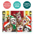 Load image into Gallery viewer, Xmas Cat Selfies Christmas Card
