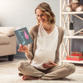 Load image into Gallery viewer, Lifestyle image(s) featuring Tree-Free’s Congrats Stork card
