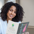 Load image into Gallery viewer, Lifestyle image(s) featuring Tree-Free’s Congrats Stork card
