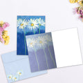 Load image into Gallery viewer, Daisies On Blue All Occasion Card
