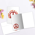Load image into Gallery viewer, Peace Love Lobster All Occasion Card
