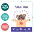 Load image into Gallery viewer, Pugs And Kisses All Occasion Card
