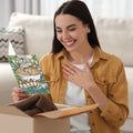 Load image into Gallery viewer, Lifestyle image(s) featuring Tree-Free’s Thanks A Latte Thank You Card card
