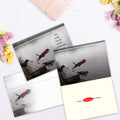 Load image into Gallery viewer, The inside of Tree-Free’s Crazy Good Birthday card, with the cover and envelope in the background.
