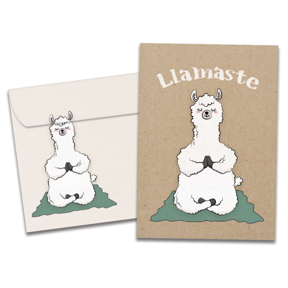 Llamaste Thinking Of You Card