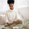 Load image into Gallery viewer, Lifestyle image(s) featuring Tree-Free’s Adult Today All Occasion Card card
