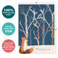 Load image into Gallery viewer, Calm Fox Holiday Holiday Card
