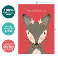 Load image into Gallery viewer, Deer Christmas Christmas Card
