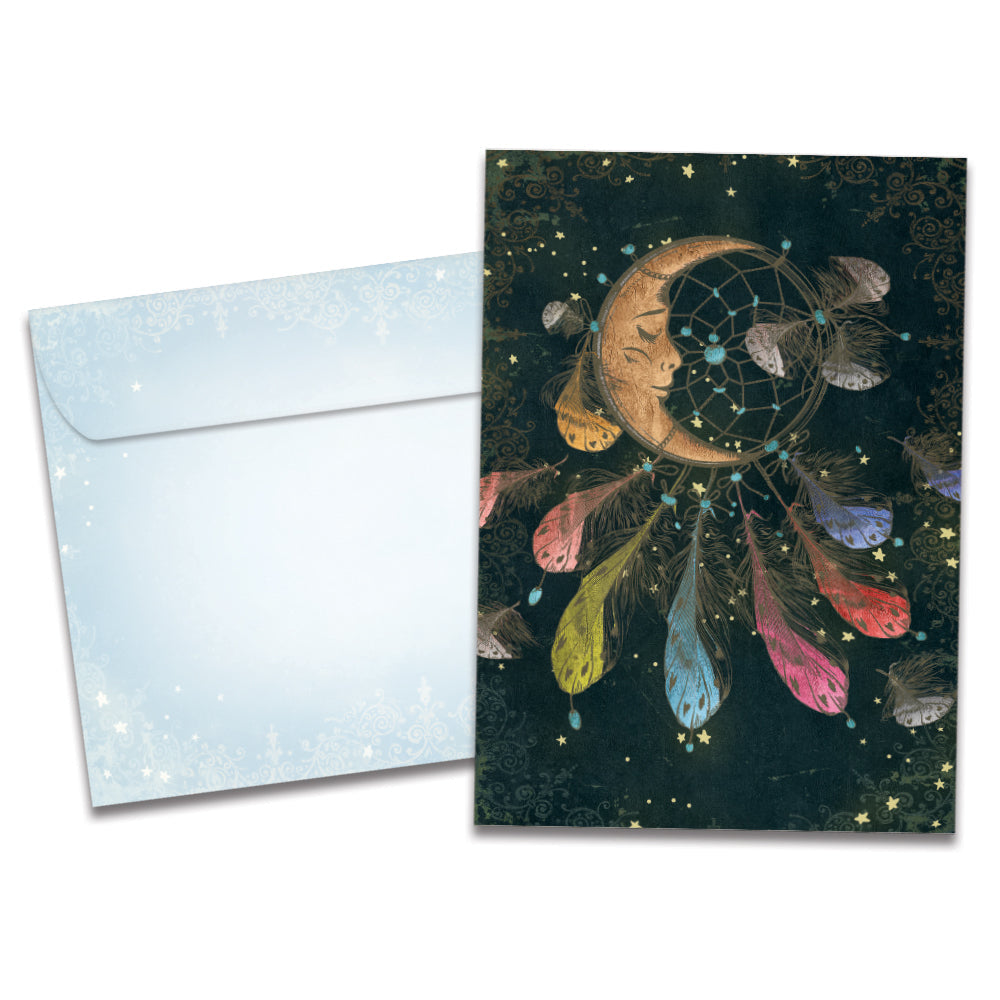 The cover of Tree-Free's Wish Big card, along with its matching envelope.